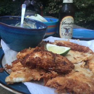 Fried Fish & Yuengling Beer